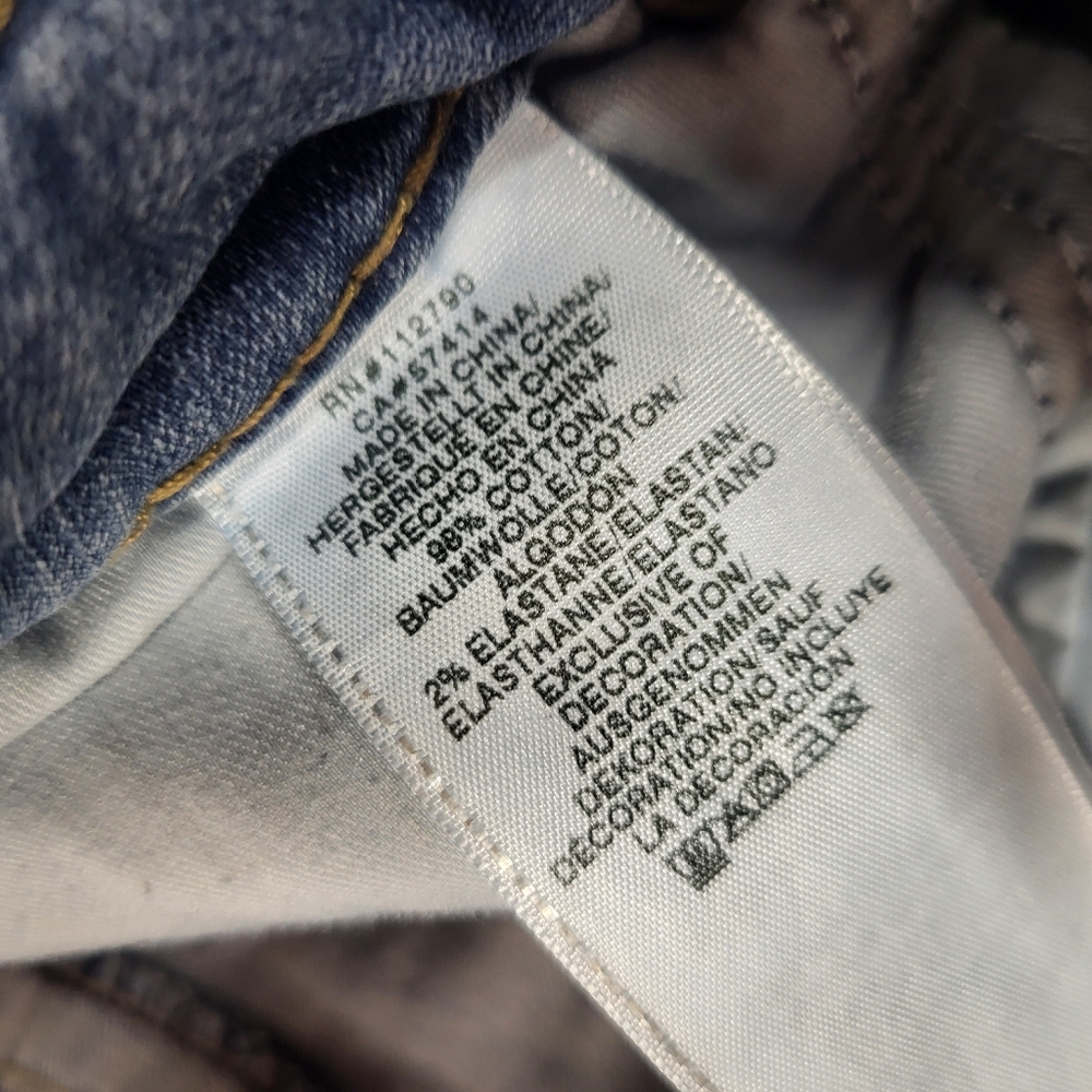 True Religion Jeans Women‎ Blue JENNIE Curvy Super Skinny Mid Rise Size 30 - Picture 2 of 11